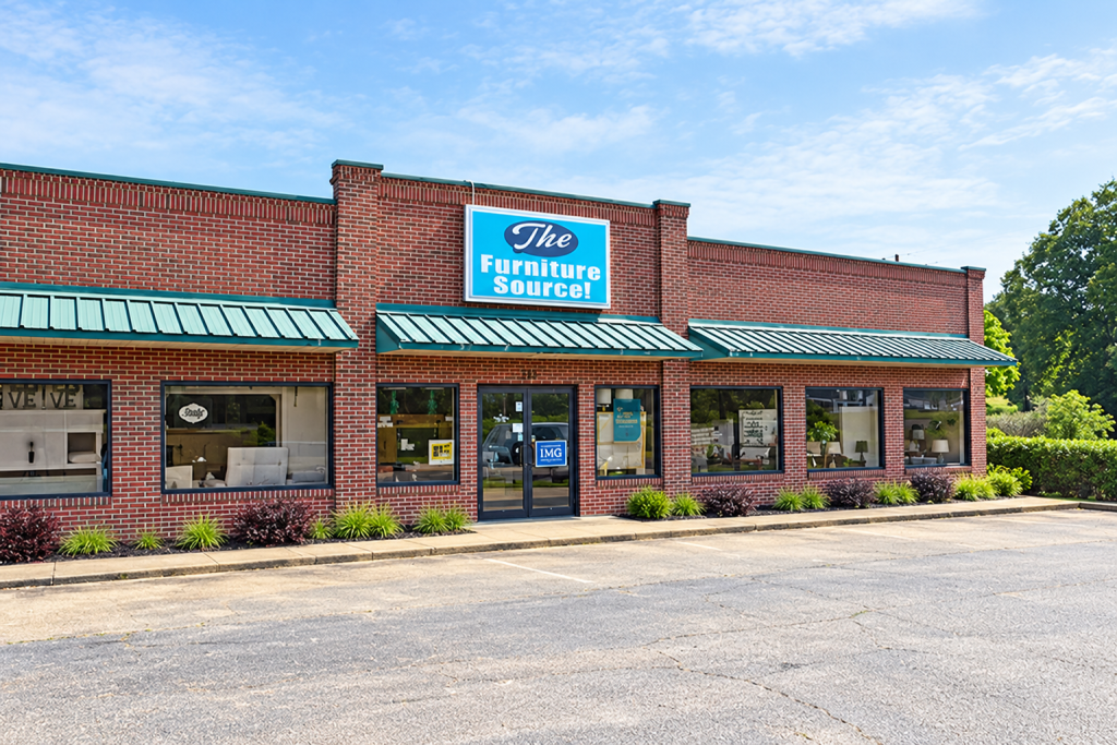 The showroom building