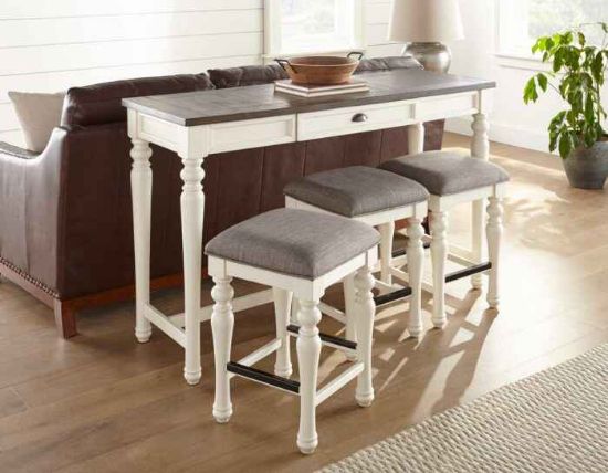 Joanna 4 Piece Sofa Bar Set